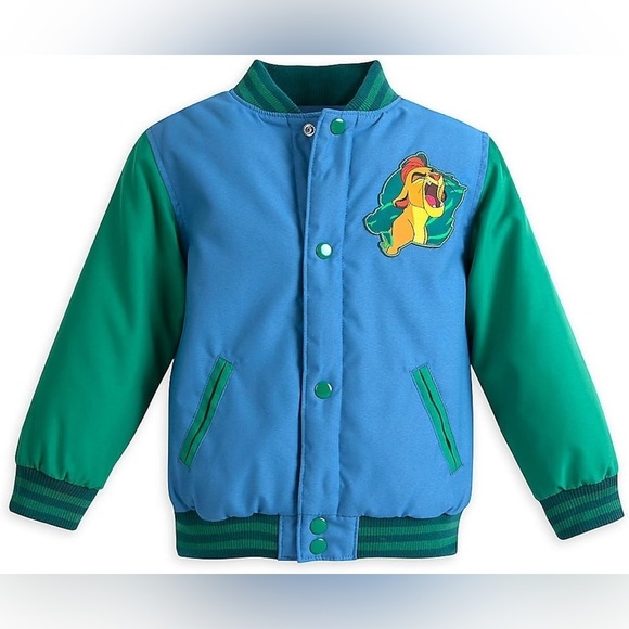 Disney Other - Lion King Child Coat Size 7/8Disney Blue and Green Spring Fall Jacket